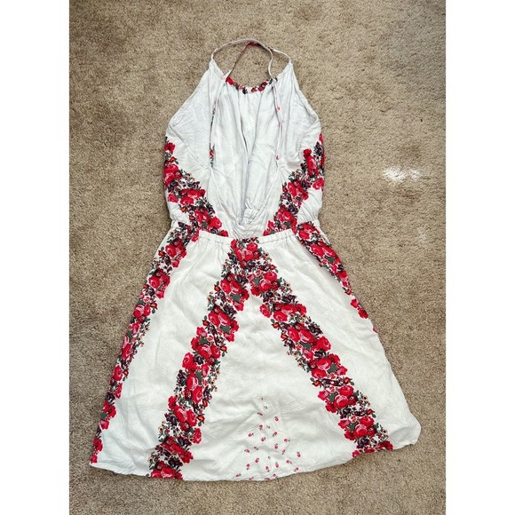 EUC Free people Simona Halter Rose Floral Mini Dress - Picture 5 of 8